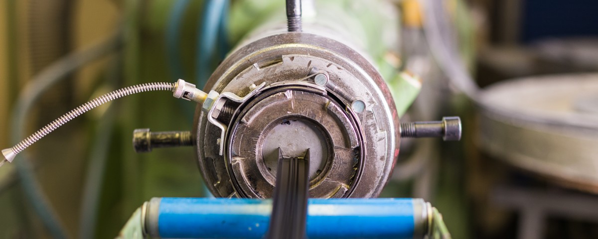 Extrusion eines Gummiprofils